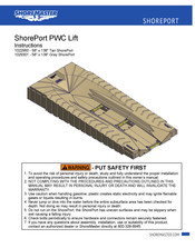 Shoremaster ShorePort 1022950 Instructions Manual