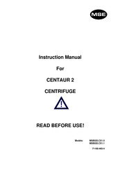 MSE CENTAUR 2 Instruction Manual