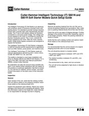 Eaton Cutler-Hammer S801TR Quick Setup Manual
