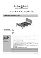 Feather&Black Double Assembly Instructions