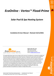 EcoOnline Vertex Flood-Prime Installation & User Manual