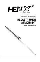 HENX NUMBERAS-GZJ20 Operator's Manual