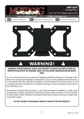 Mustang MPF-S21V Instruction Manual