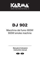 Karma DJ 902 Instruction Manual