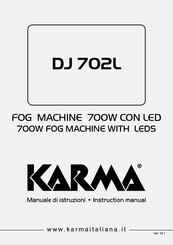Karma DJ 702L Instruction Manual