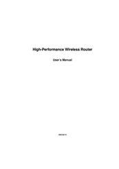 CyberTAN WR214C User Manual