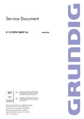 Grundig GML2300 Service Document
