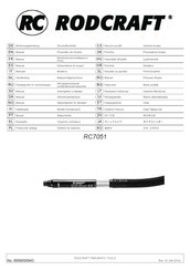 Contimac RODCRAFT RC7051 Manual