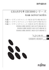 Fujitsu GRANPOWER500 TEAMSERVER Series User Manual