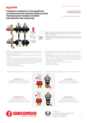 Giacomini R553FPDB Instruction Manual