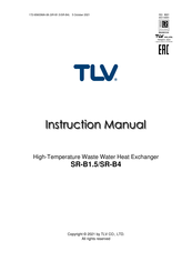 TLV SR-B4 Instruction Manual