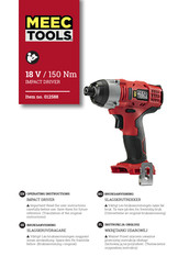 Meec tools 012588 Operating Instructions Manual