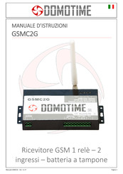 Domotime GSMC2G Manual