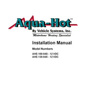 Aqua-Hot AHE-100-04S-12 VDC Installation Manual