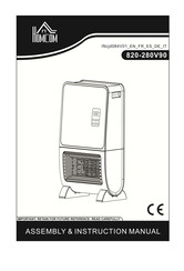 HOMCOM TSH-RC Assembly & Instruction Manual
