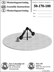 Sove 50-170-100 Assembly Instructions Manual