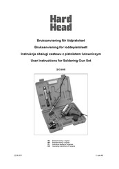 Hard Head 213-015 User Instructions