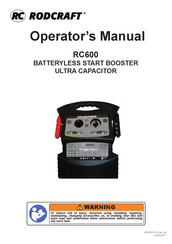 RODCRAFT RC600 Operator's Manual
