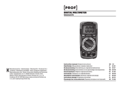 PROF 502212370 Instruction Manual
