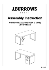 J.Burrows JBCONTEXEC Assembly Instruction Manual