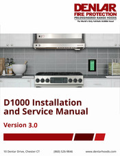 Denlar D100 Installation And Service Manual