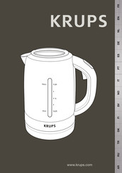 Krups AQUACONTROL FLF20134 Manual