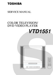 Toshiba VTD1551 Service Manual