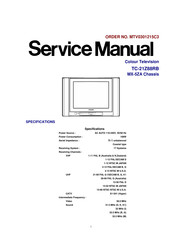 Panasonic TC-21Z88RB Service Manual
