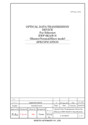 HOKUYO AUTOMATIC EWF-0EB-N Specification