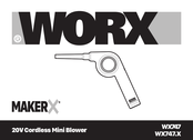 Worx MAKERX WX747.X Original Instructions Manual