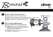 Drive Bonsai OM-824 Instructions Manual