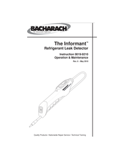 Bacharach Informant Leak Detector Manual