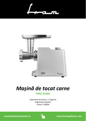 FRAM FMG-2500X Manual