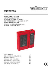 Velleman VTTEST30 User Manual