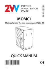 2VV MOMC1-450VP00000-XS0X-0A0 Quick Manual