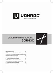 VONROC GC501XX Original Instructions Manual