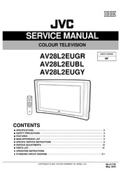 JVC AV28L2EUGR Service Manual