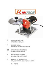 Ribitech PRS400 Operating Instructions Manual