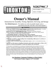 Ironton 792424 Owner's Manual