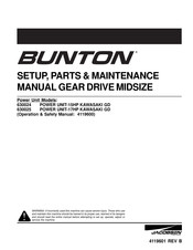 Jacobsen Bunton 630024 Setup, Parts & Maintenance