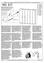 WIEMANN 992 077 Assembly Instructions Manual