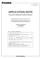 FUTABA AH156BB Manual