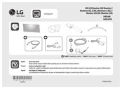 LG 34WL60TM Quick Start Manual