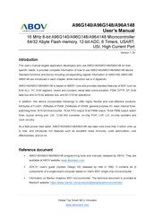 Abov A96A148 User Manual