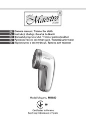 Maestro MR680 Owner's Manual