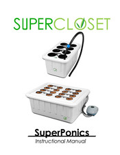 SuperCloset SuperPonics 8 Instruction Manual
