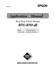 Epson RTC-9701JE Applications Manual