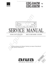 Aiwa CDC-X447MYU Service Manual