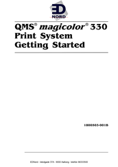 nord QMS magicolor 330 Getting Started