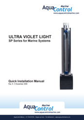 Aquacontrol SP Series Quick Installation Manual